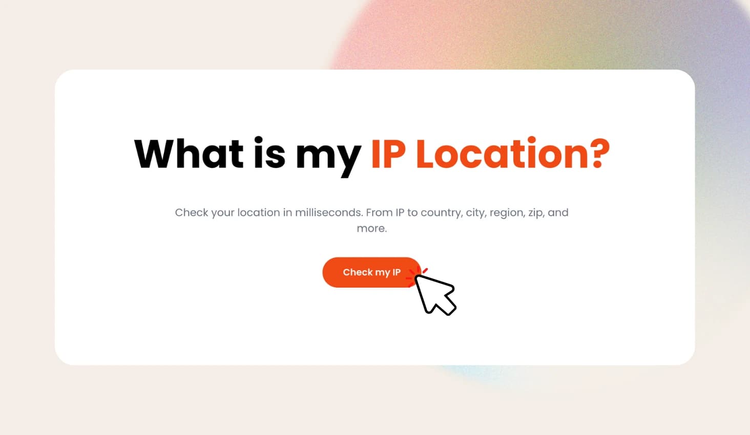 Check IP Address