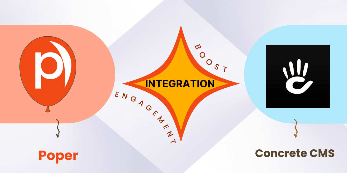 Concrete CMS + Poper Integration